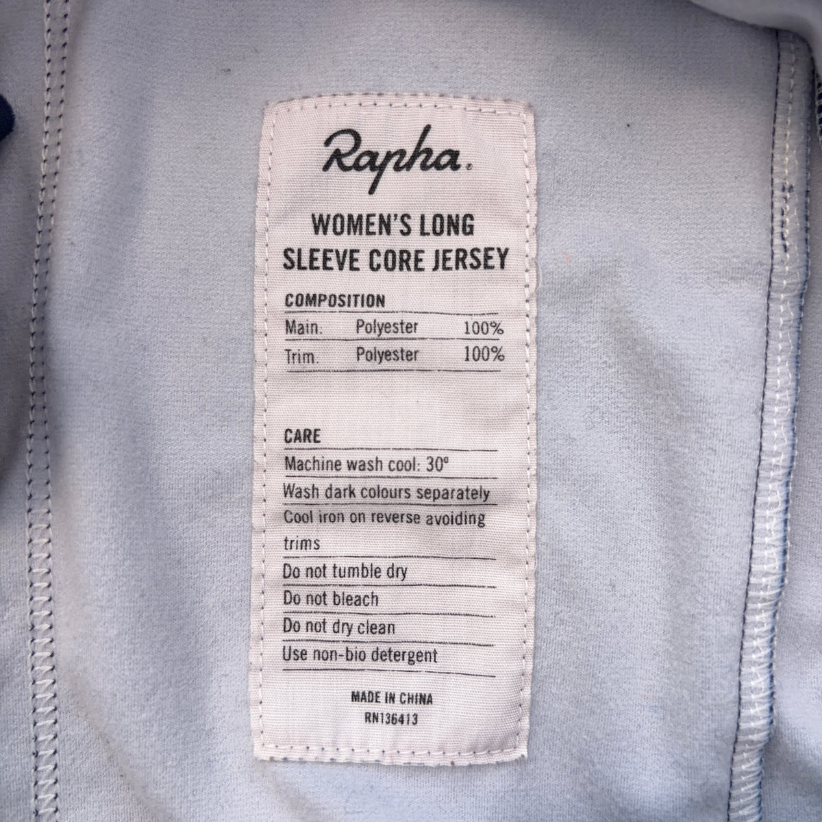 Rapha Women's Festive 500 Core Jersey - Small - Dark Navy Yellow - Very Good Used Condition