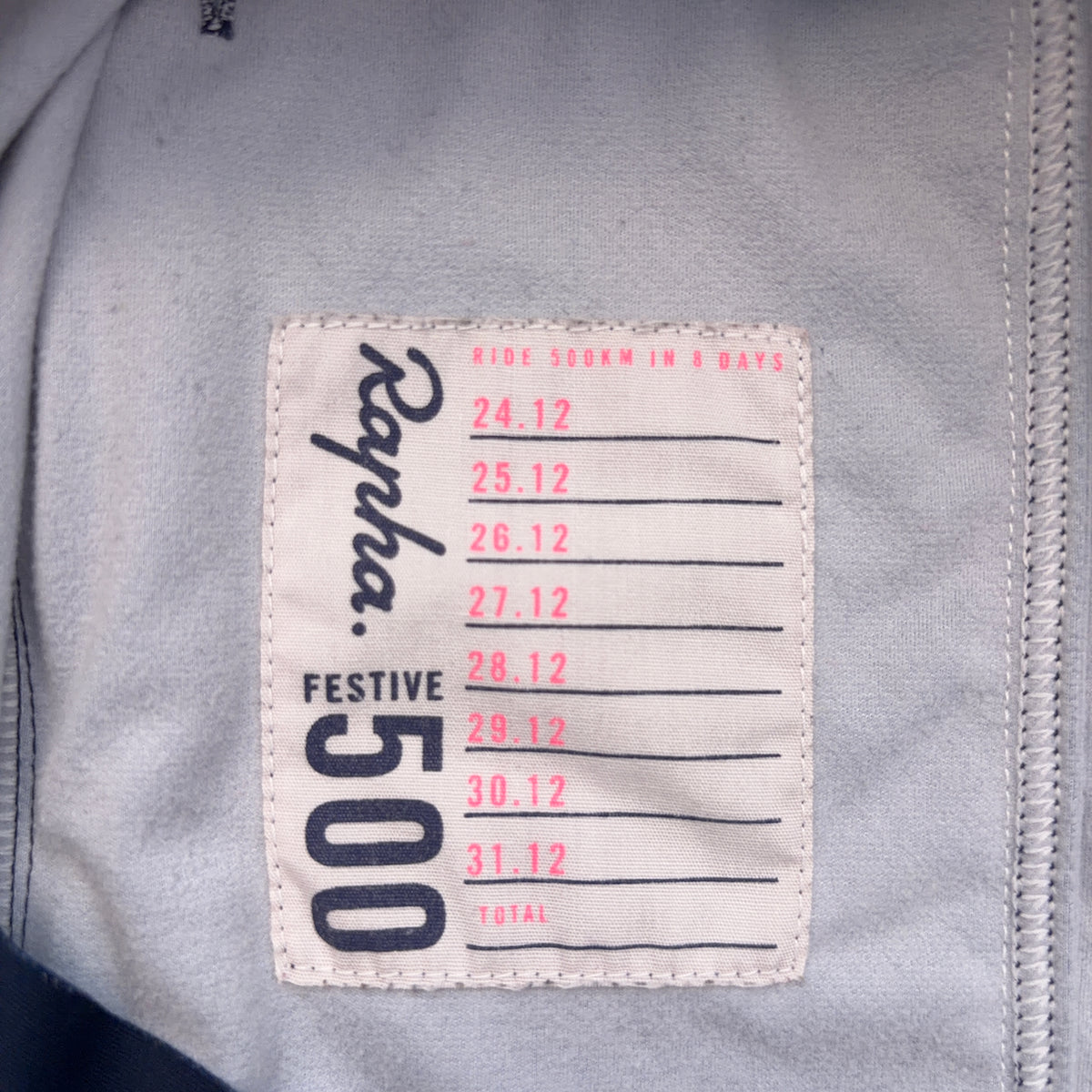 Rapha Women's Festive 500 Core Jersey - Small - Dark Navy Yellow - Very Good Used Condition