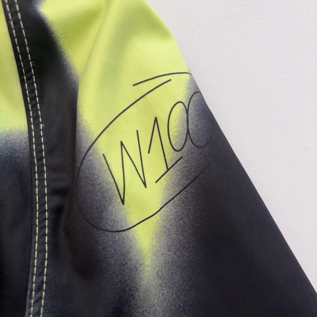 Rapha Women's 100 Core Jersey Zuzanna Rogatty - Medium - Hi-Vis Yellow / Black - Limited Edition 2022 - Excellent Used Condition