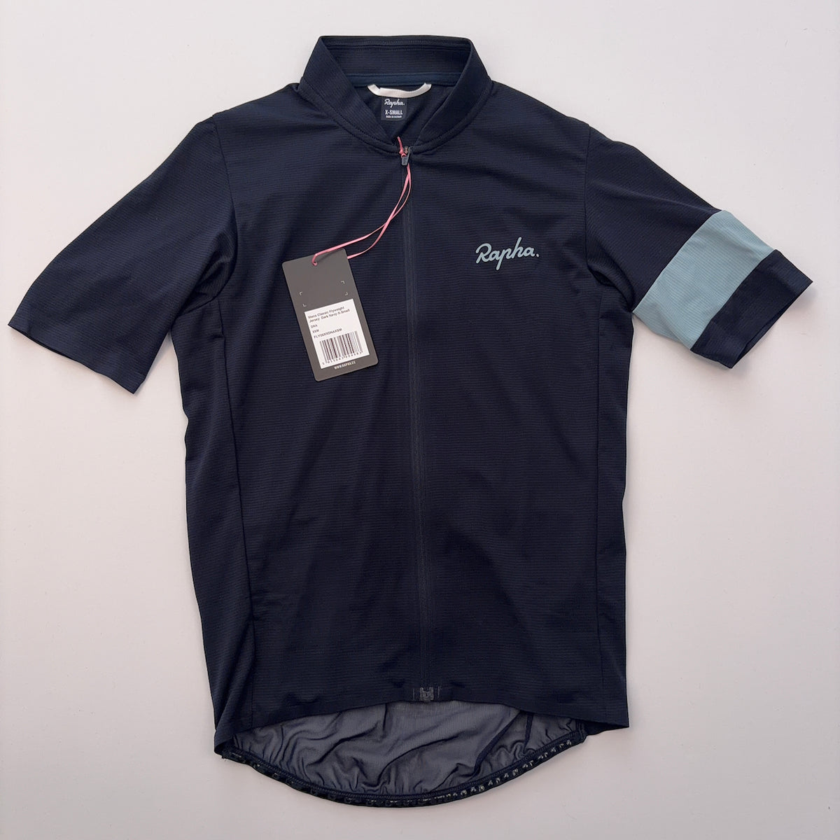 Rapha Men's Classic Flyweight Jersey - Extra Small - Dark Navy - New With Tags