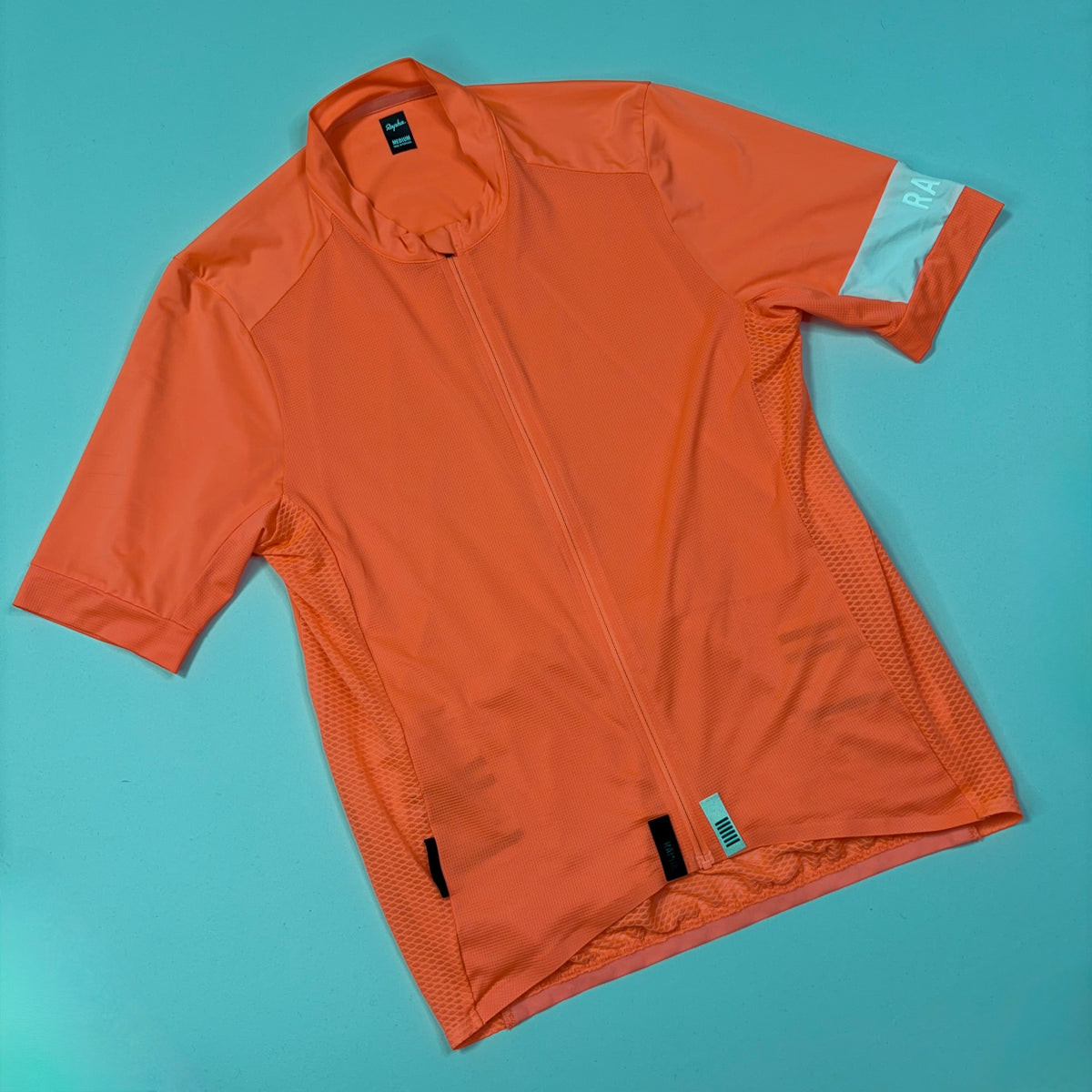 Rapha Pro Team Climber's Jersey - M - Coral - Very Good Used Condition