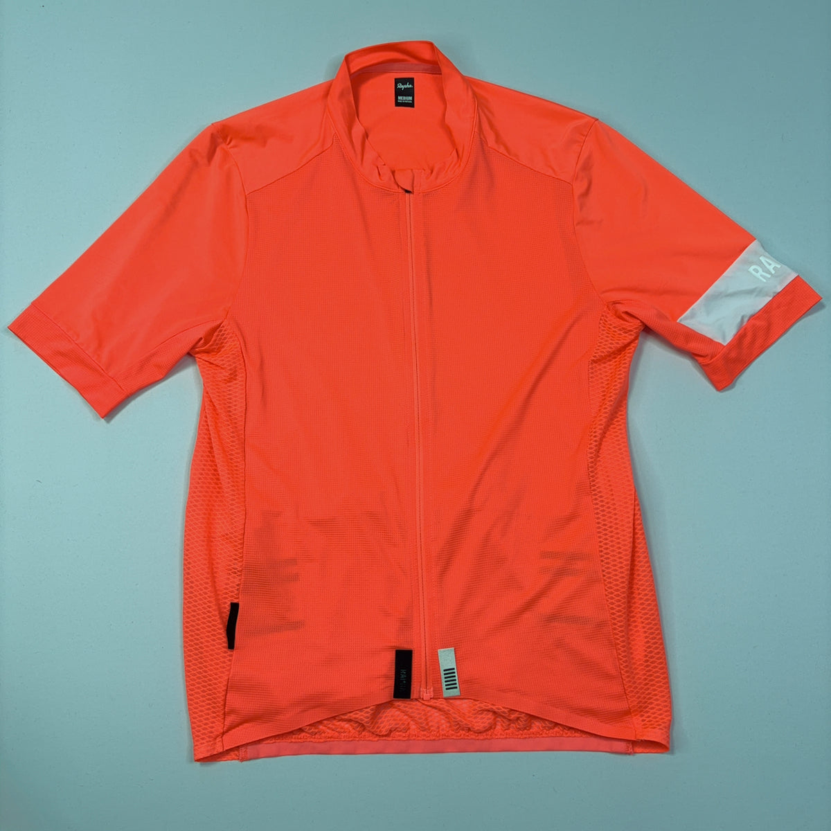 Rapha Pro Team Climber's Jersey - M - Coral - Very Good Used Condition