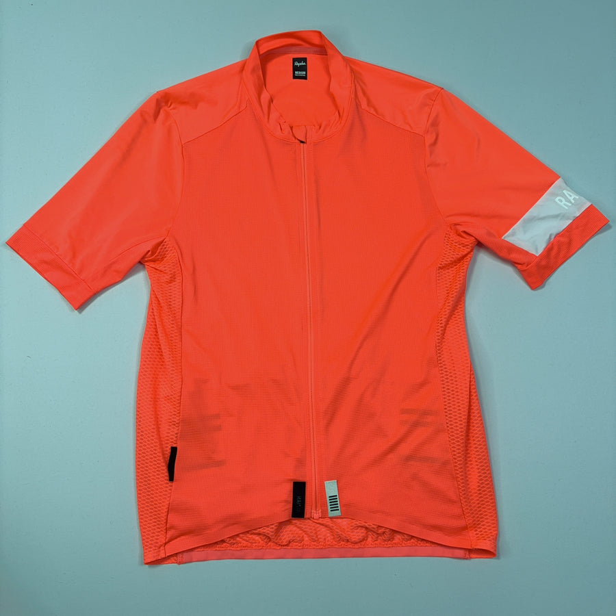 Rapha Pro Team Climber's Jersey - M - Coral - Very Good Used Condition (alternate view)