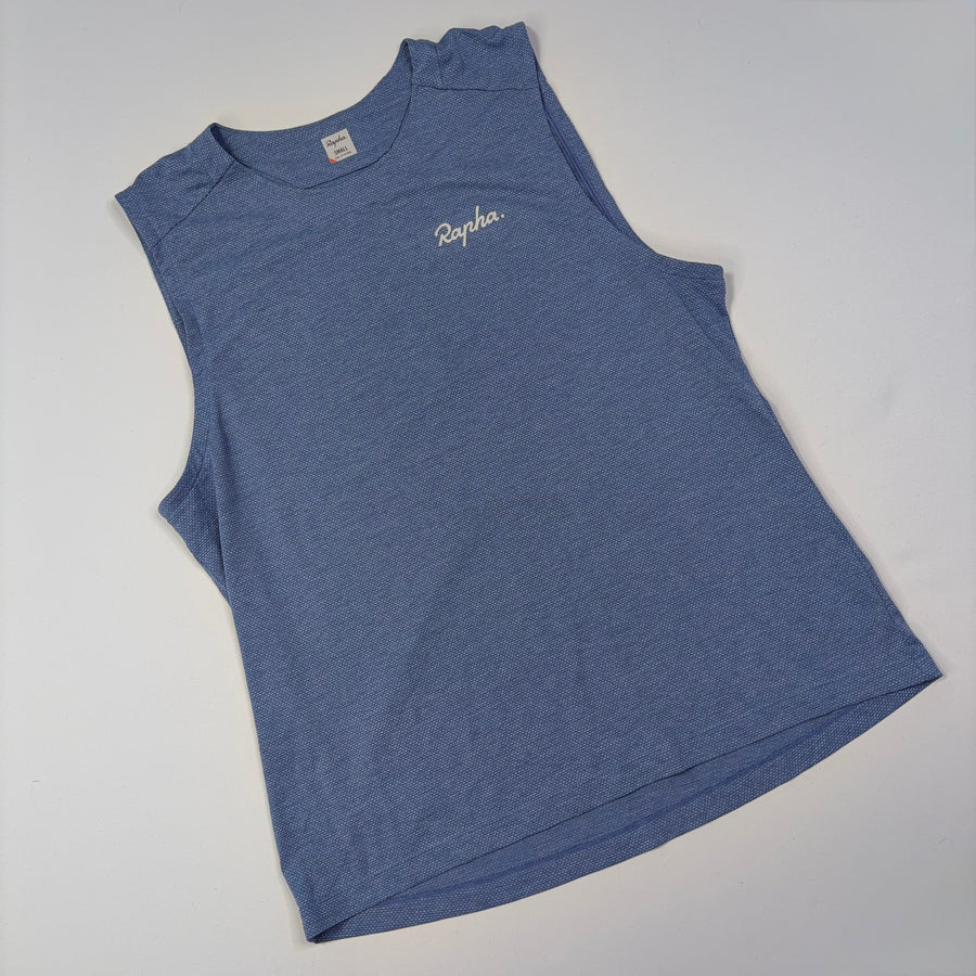 Rapha Women's Trail Tank - S - Blue - Excellent Used Condition