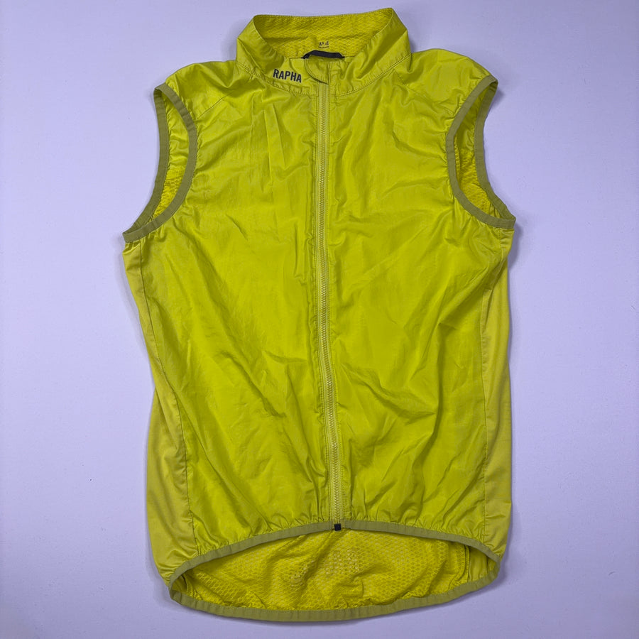 Rapha Men's Wind Gilet - L - Yellow - Very Good Used Condition (alternate view)