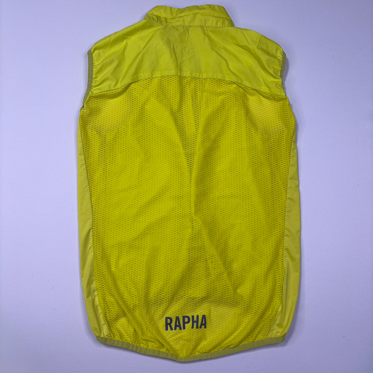 Rapha Men's Wind Gilet - L - Yellow - Very Good Used Condition