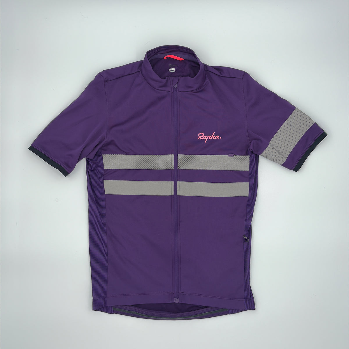 Rapha Men's Brevet Lightweight Jersey - S - Dark Purple - Excellent Used Condition