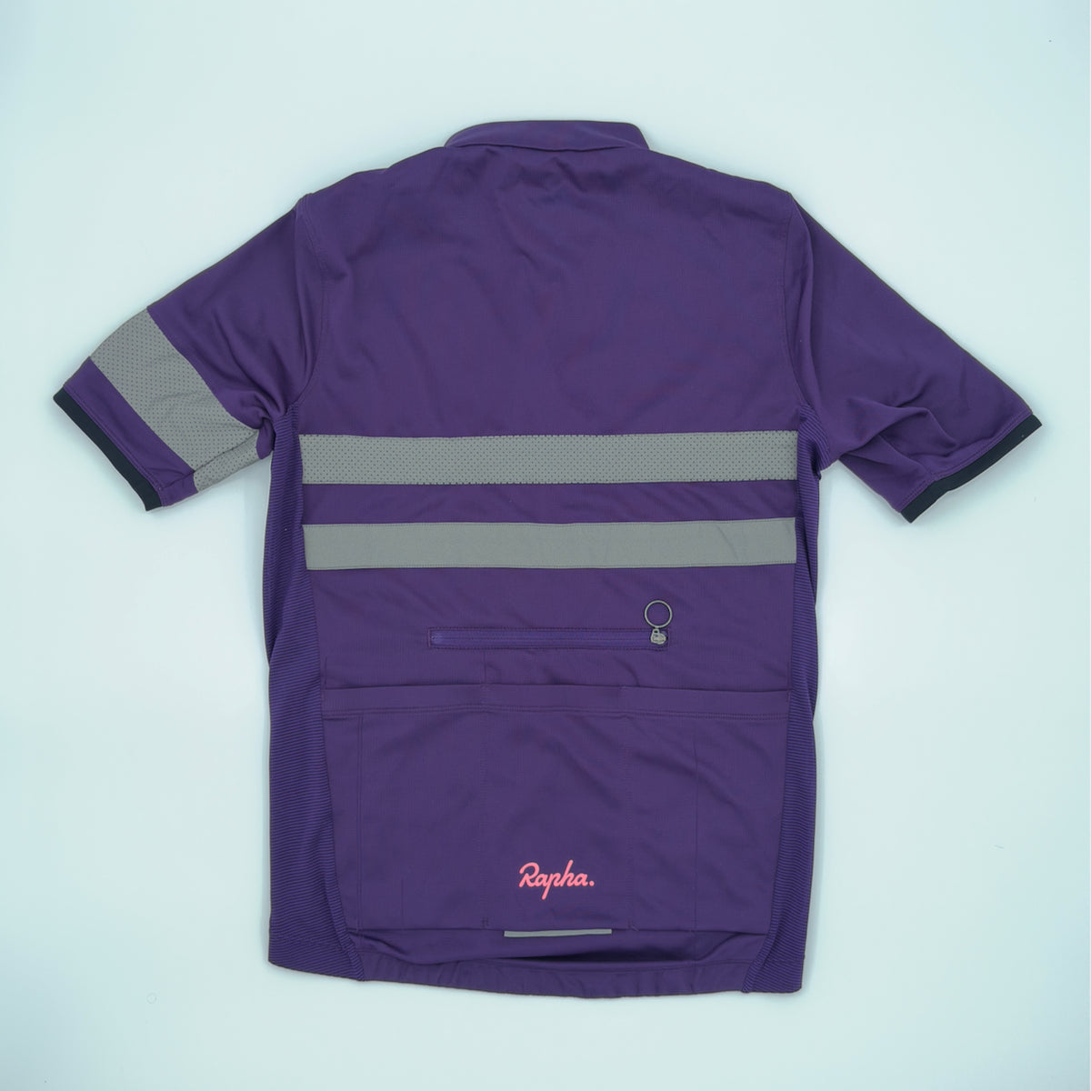 Rapha Men's Brevet Lightweight Jersey - S - Dark Purple - Excellent Used Condition