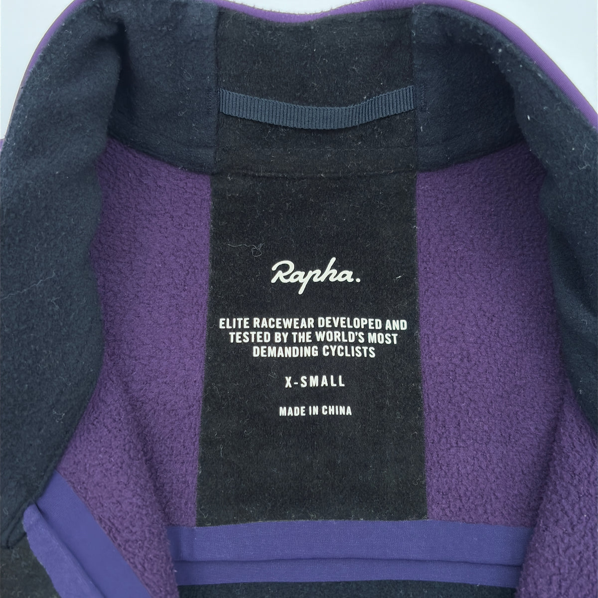 Rapha Men's Pro Team Winter Jacket - XS - Purple / Black - Excellent Used Condition