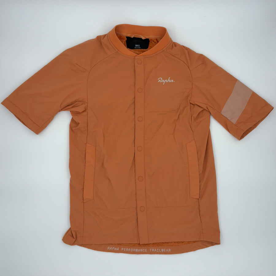 Rapha Trail Insulated Short Sleeve Jacket - S - Dusted Orange - Very Good Used Condition (alternate view)