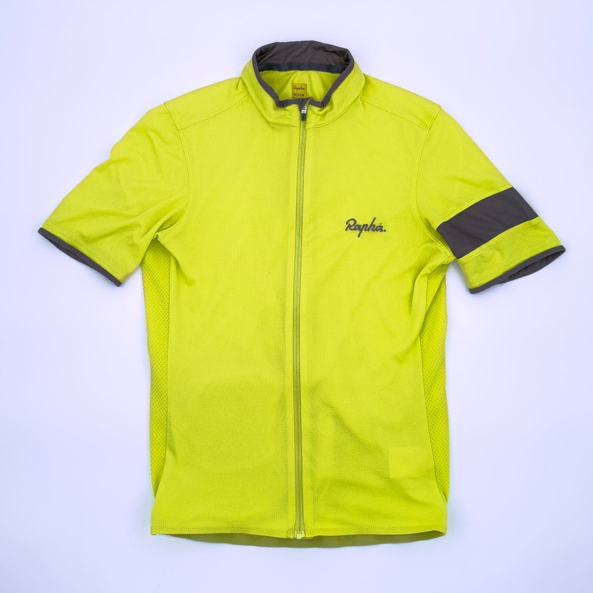 Rapha Super Lightweight Jersey - M - Yellow - Very Good Used Condition