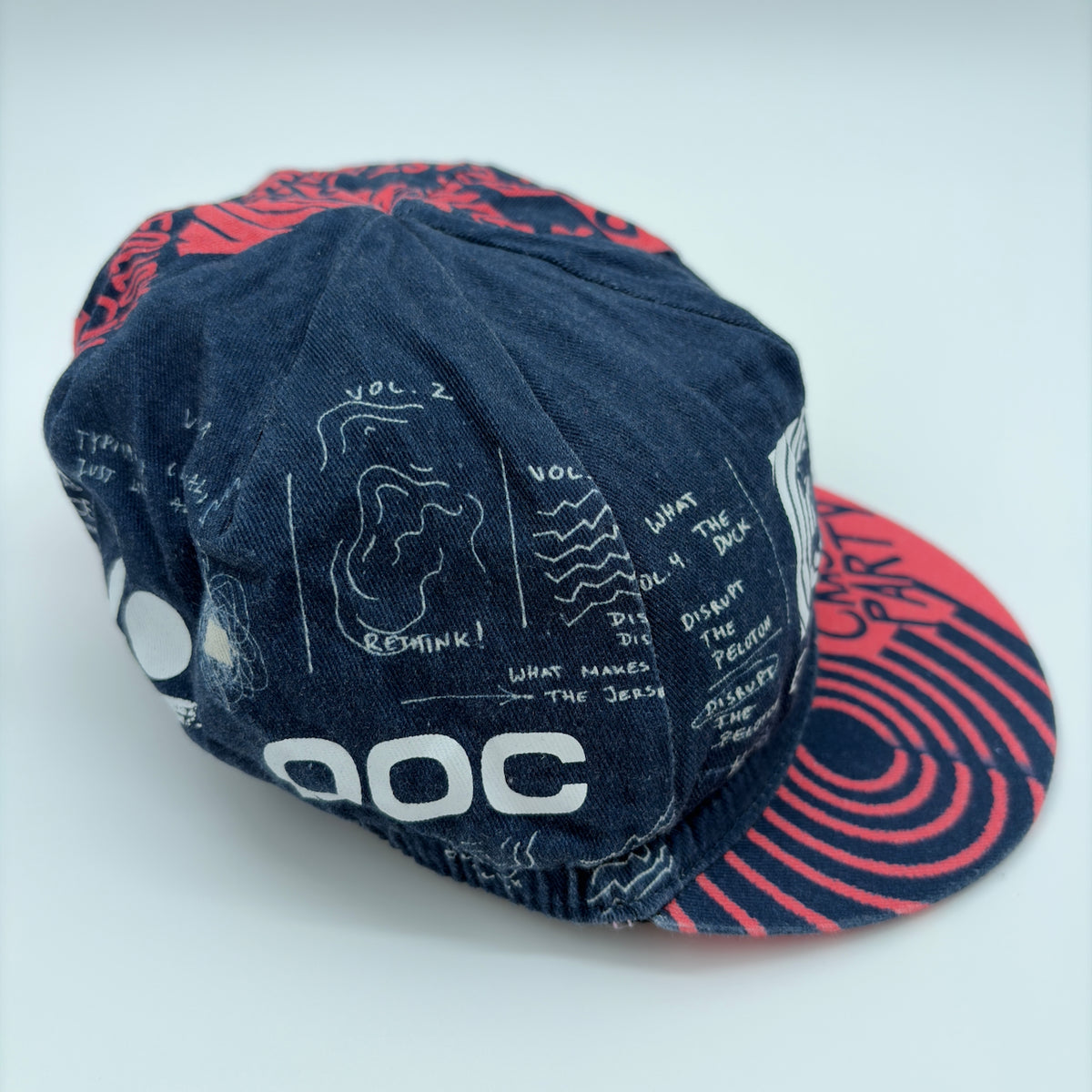 Rapha EF Education First Cap - One Size - Navy / Red - Very Good Used Condition