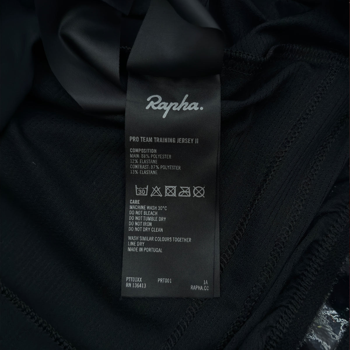 Rapha Men's Pro Team Training Jersey II - Medium - Black - Excellent Used Condition