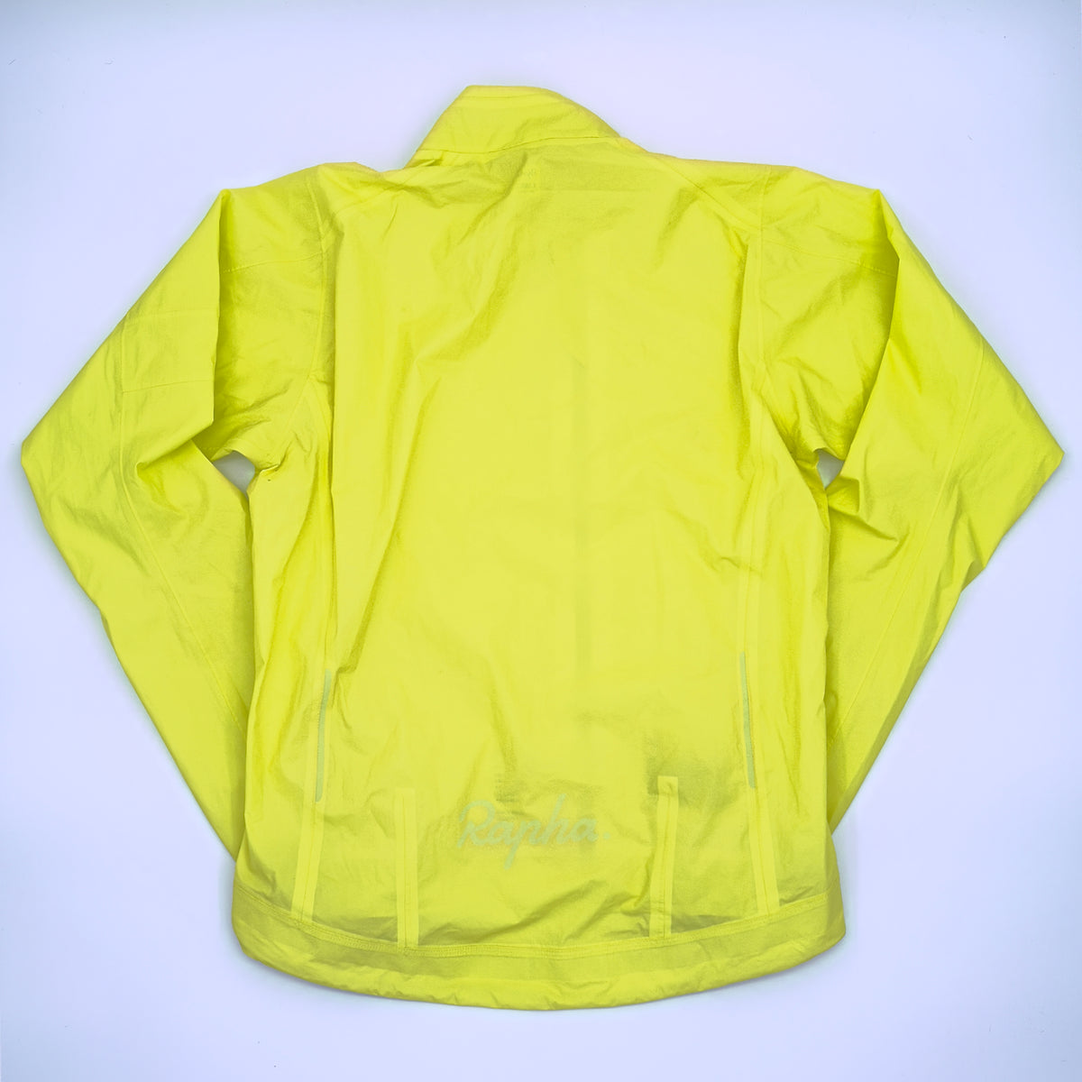 Rapha Men's Core Rain Jacket - X-Small - Hi-Viz Yellow - Excellent Used Condition