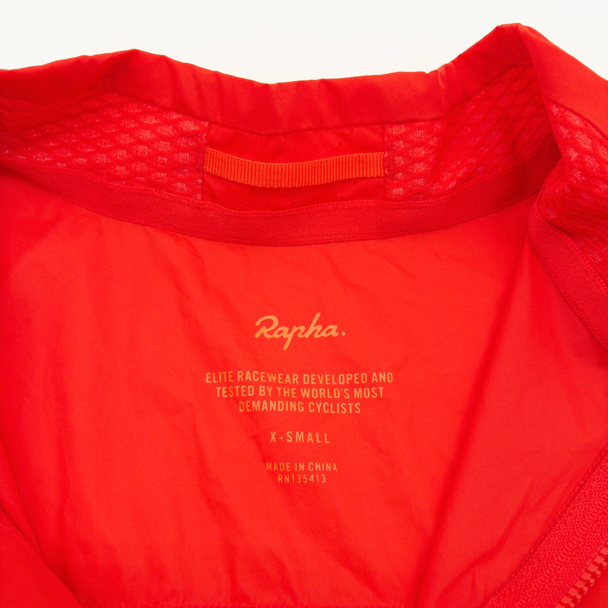 Rapha Men's Pro Team Lightweight Gilet - X-Small - Burnt Orange - Excellent Used Condition
