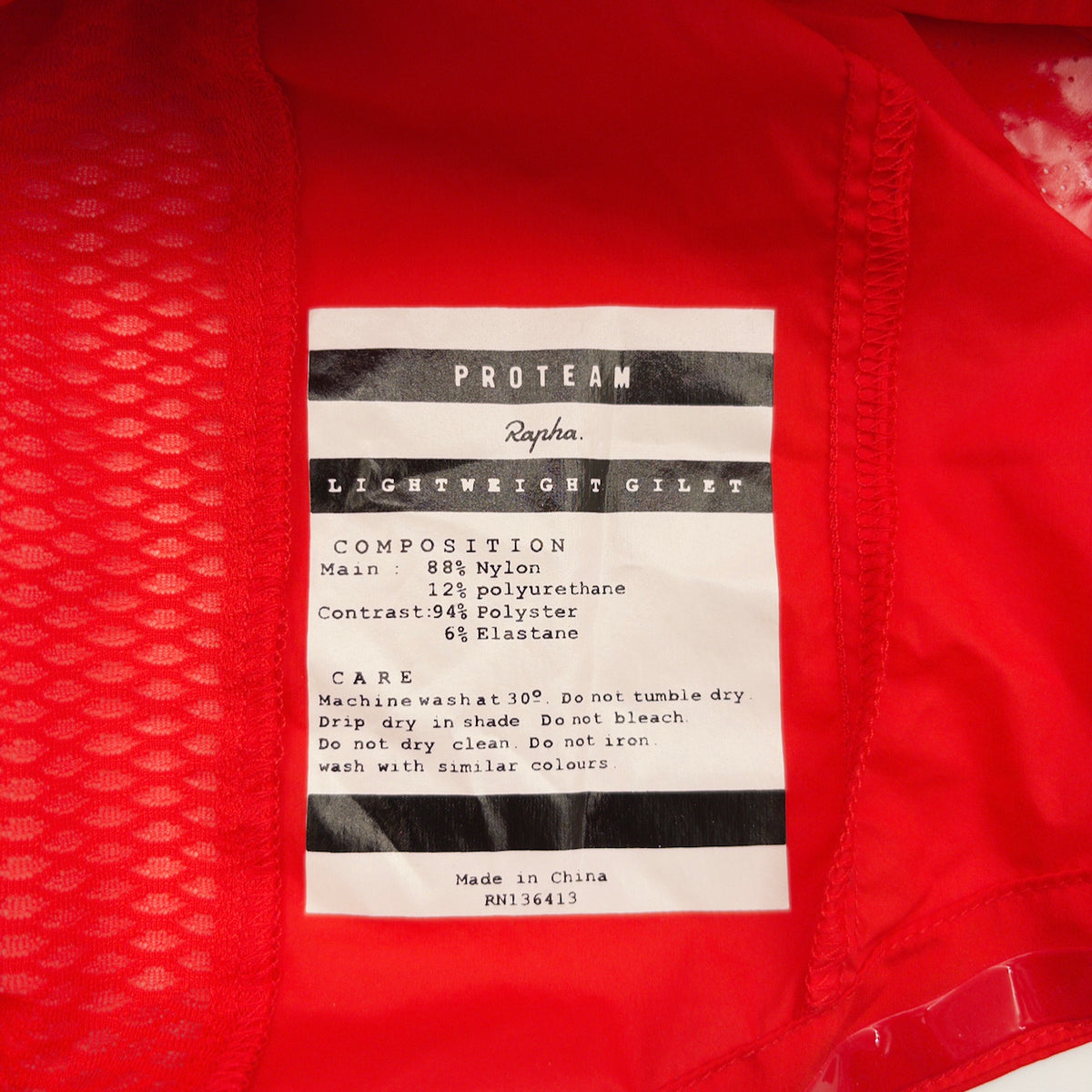 Rapha Men's Pro Team Lightweight Gilet - X-Small - Burnt Orange - Excellent Used Condition