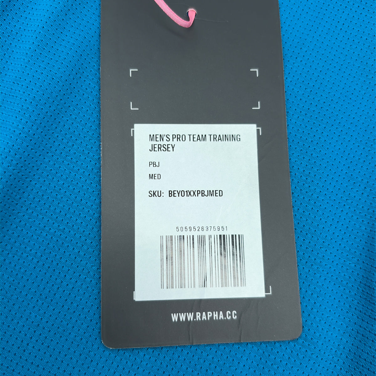 Rapha Men's Pro Team Training Jersey - Medium - Petrol Blue Jewelled Blue - New Unworn