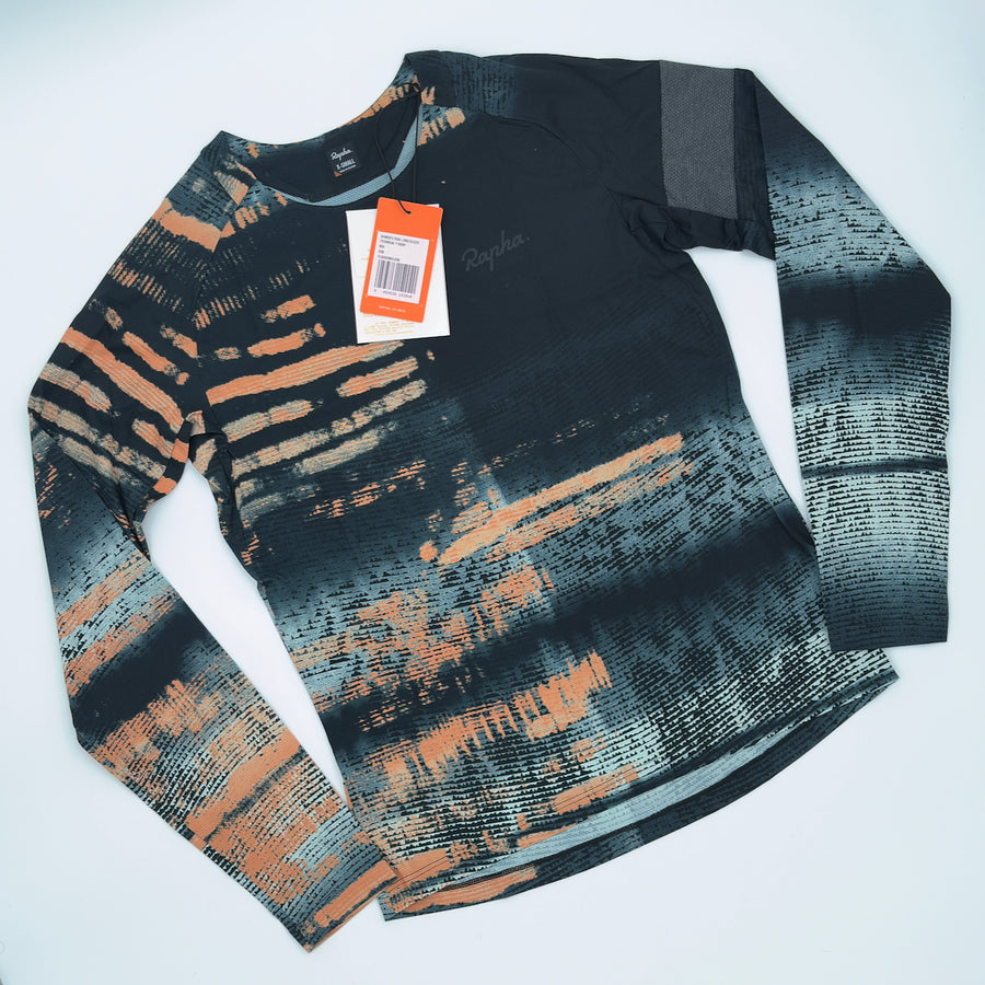 Rapha Women's Trail Long Sleeve Technical T-Shirt - XS - Multicolour Print - New / Unworn (alternate view)