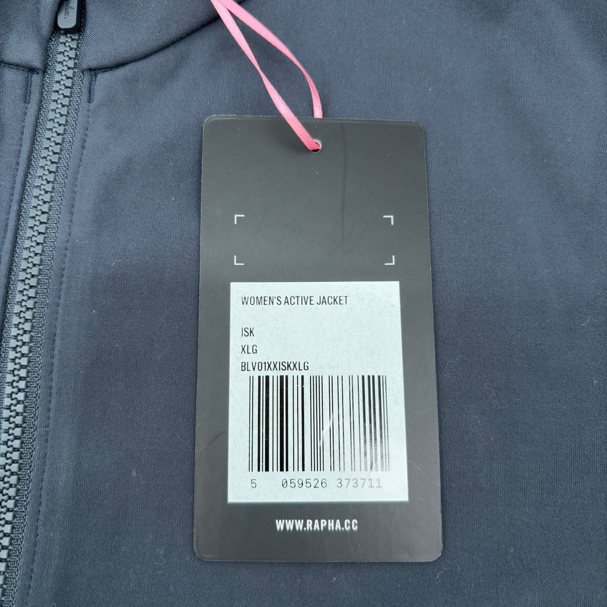 Rapha Women’s Active Jacket – XL – Grey – New With Tags