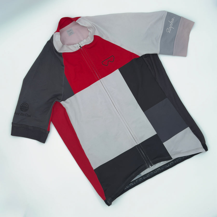 Rapha Trade Team Jersey - Large - La Vie Claire Arc En Ciel 2015 - Excellent Used Condition