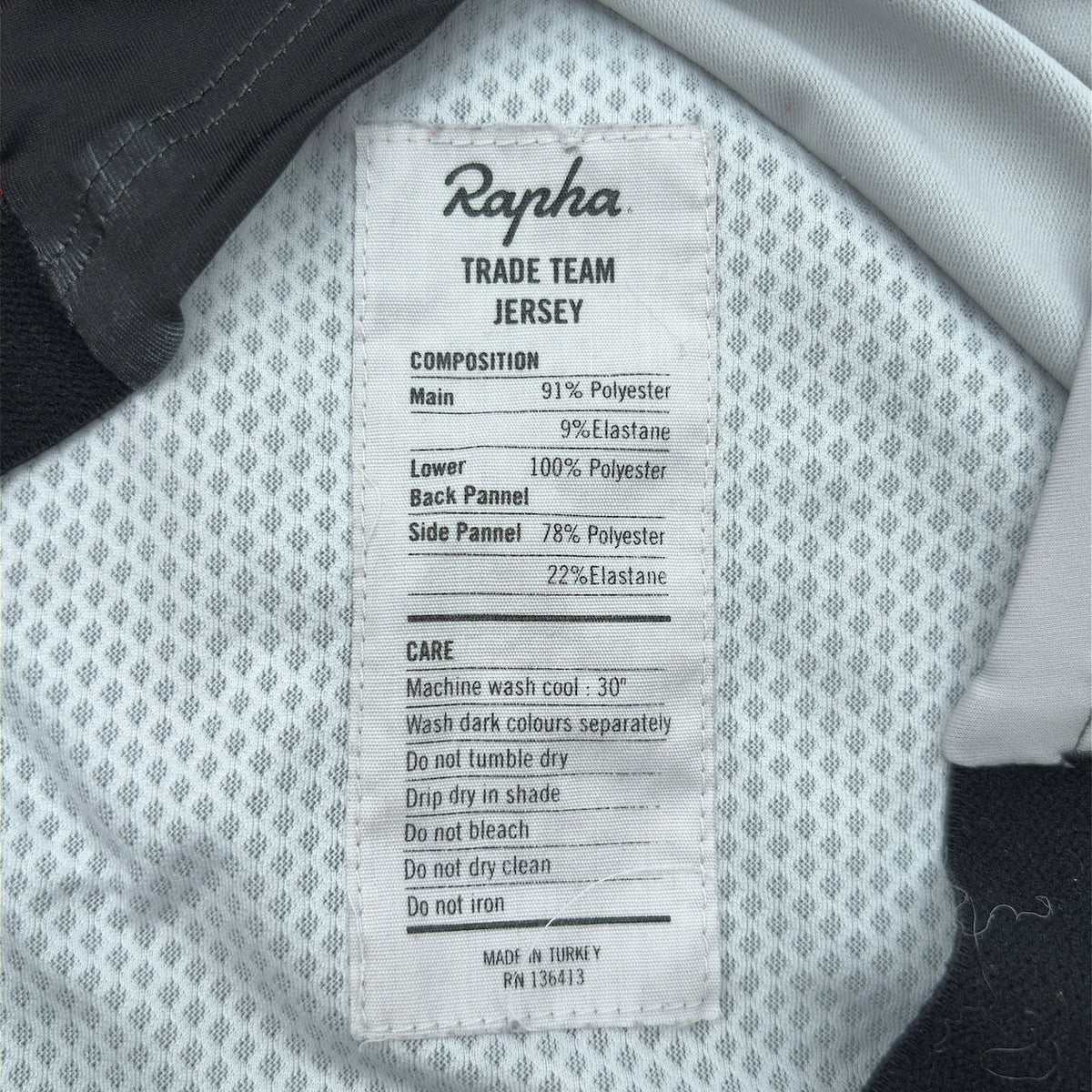 Rapha Trade Team Jersey - Large - La Vie Claire Arc En Ciel 2015 - Excellent Used Condition