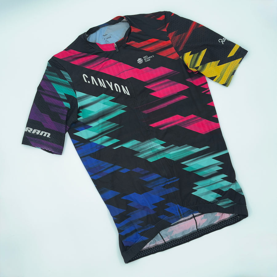 Rapha Women's Canyon SRAM Pro Team Aero Jersey - XL - Multicolour 2020 - Excellent Used Condition