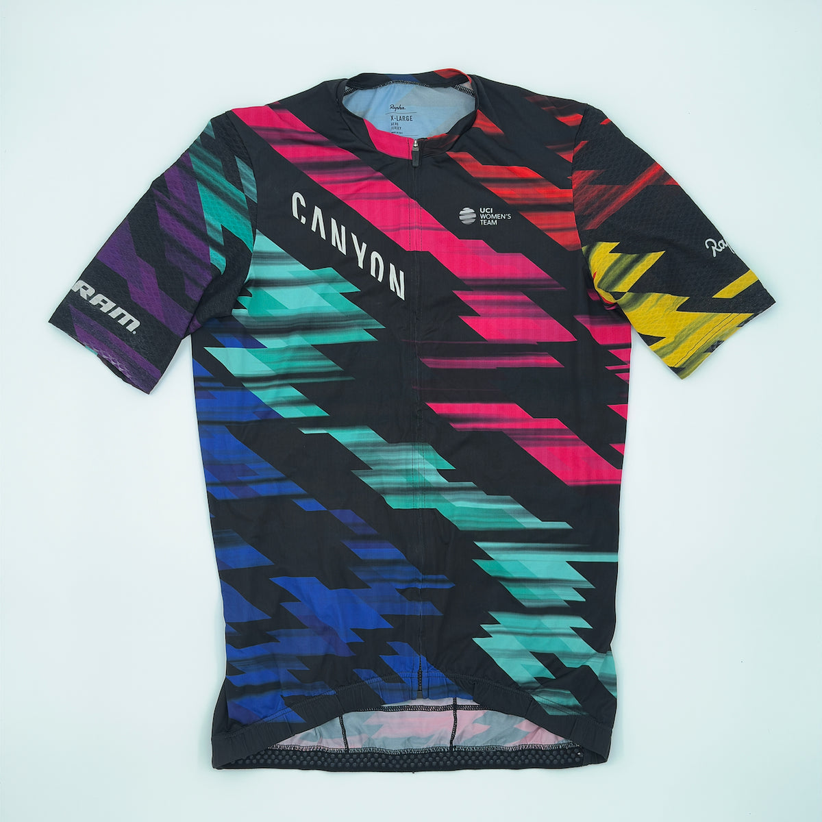 Rapha Women's Canyon SRAM Pro Team Aero Jersey - XL - Multicolour 2020 - Excellent Used Condition