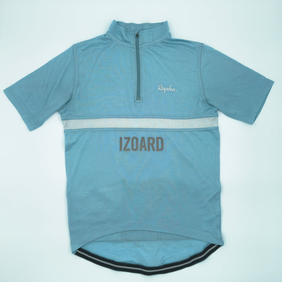 Rapha Club Izoard Men’s Jersey - M - Blue - Good Used Condition (alternate view)