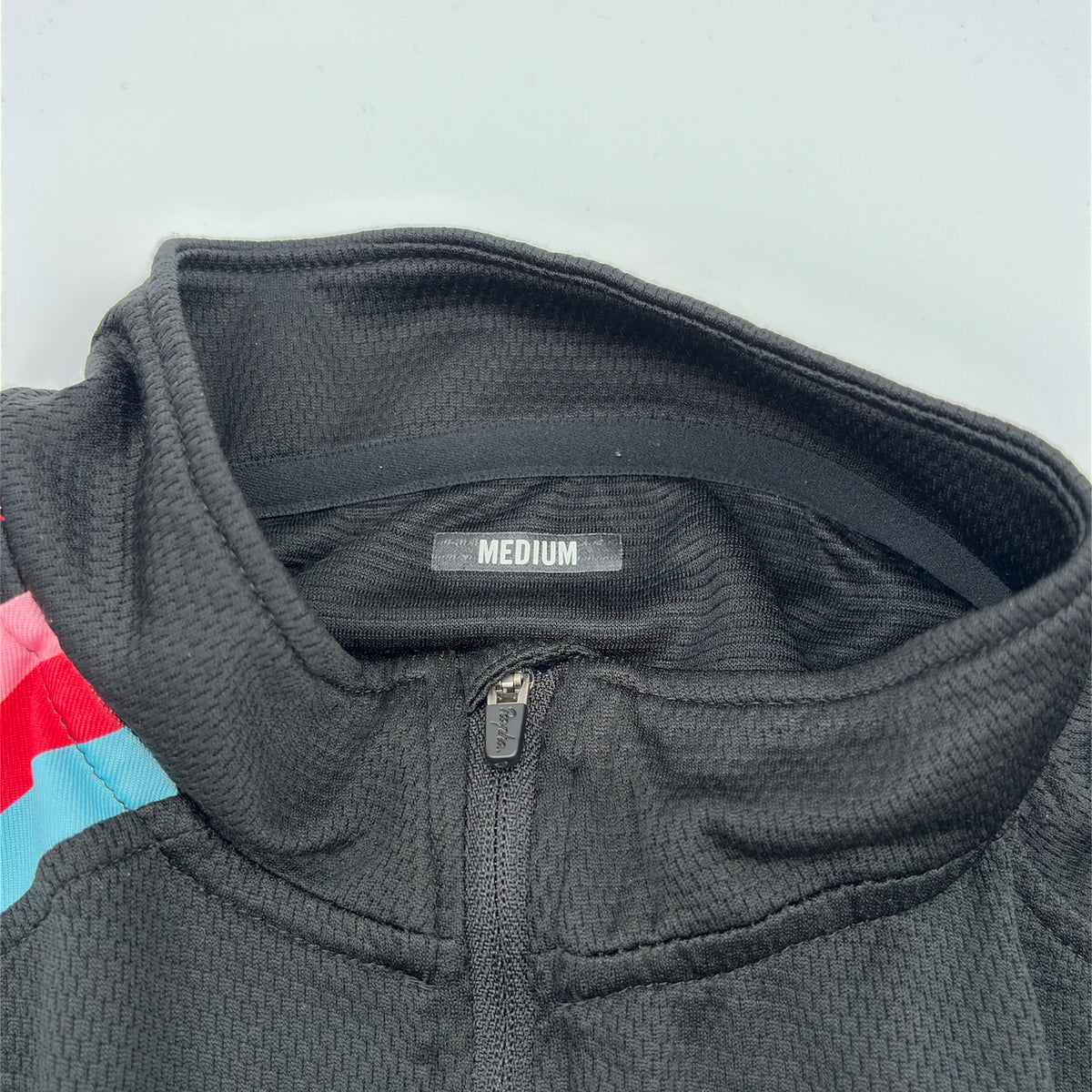 Rapha Men's Cross Jersey - M - Black/Pink/Red/Blue - Very Good Used Condition