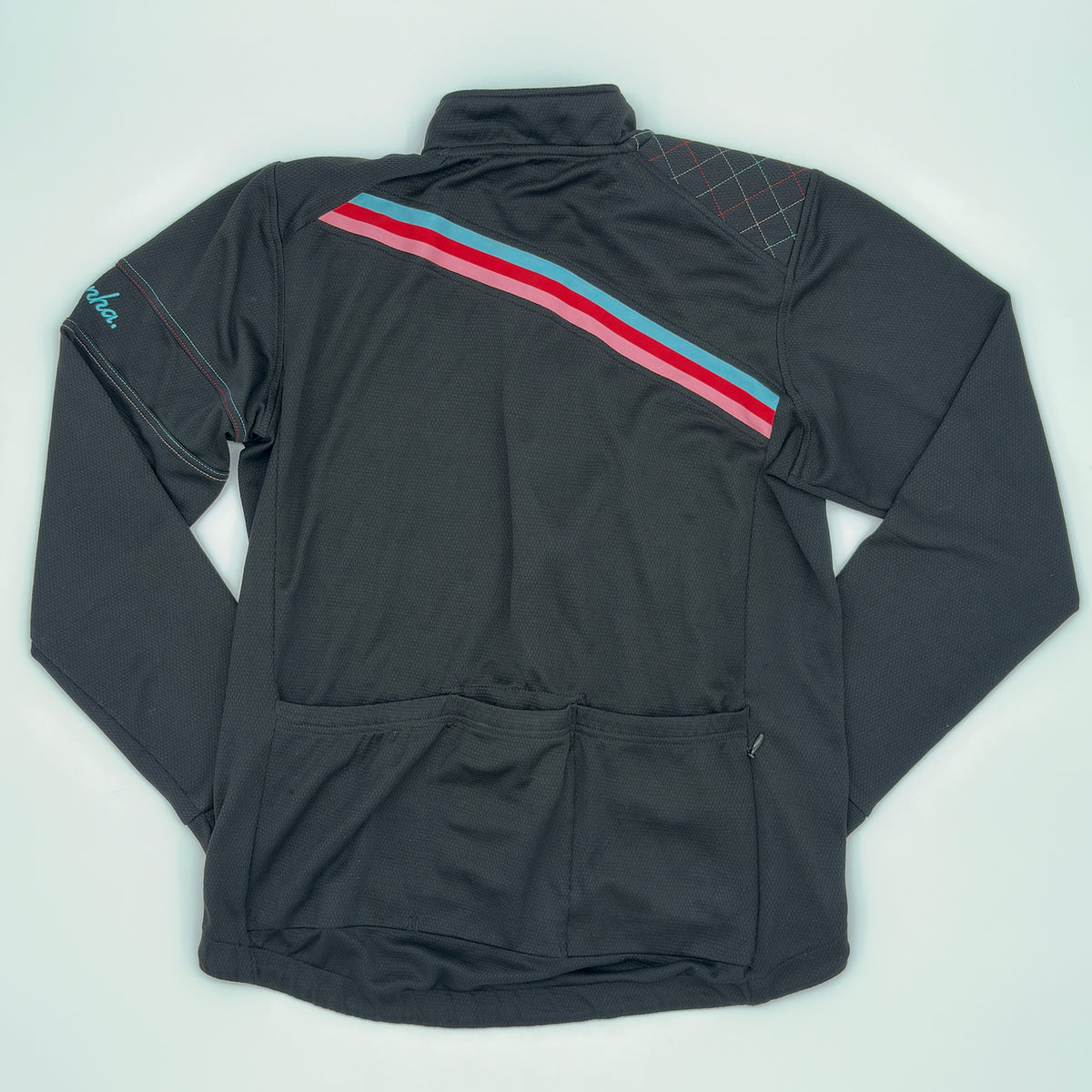 Rapha Men's Cross Jersey - M - Black/Pink/Red/Blue - Very Good Used Condition