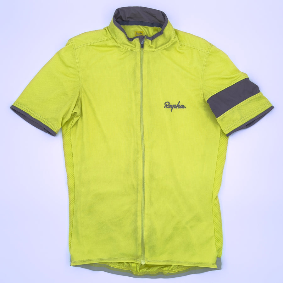 Rapha Super Lightweight Men’s Jersey - M - Yellow - Very Good Used Condition (alternate view)