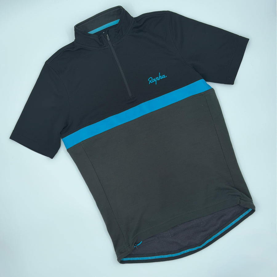 Rapha Men’s Team Sky Club Jersey - M - Black / Grey - Excellent Used Condition