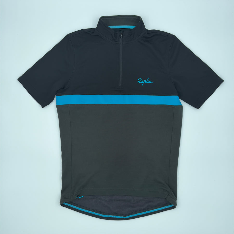 Rapha Men’s Team Sky Club Jersey - M - Black / Grey - Excellent Used Condition (alternate view)