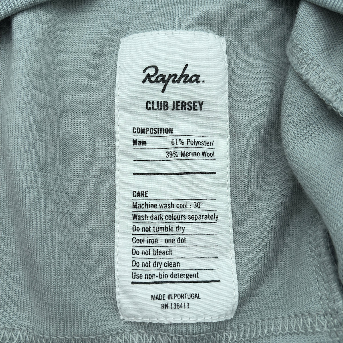 Rapha Men's Club Jersey - Medium - Black / Hi-Vis Green / Grey - Very Good Used Condition