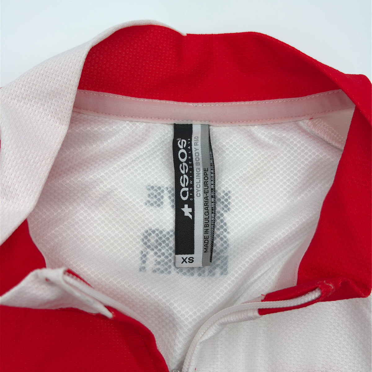 Assos Men's Six Days Challenge Jersey - XS - Red / White - Excellent Used Condition