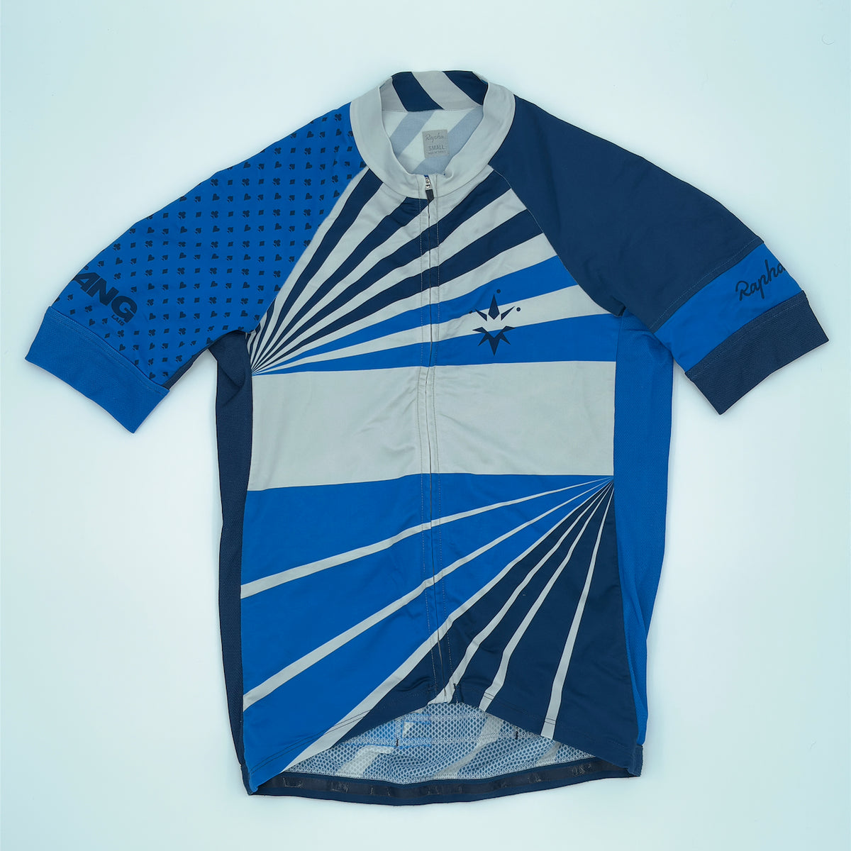 Rapha Trade Team “Les Anglais” Men's Jersey - S - Blue - Very Good Used Condition