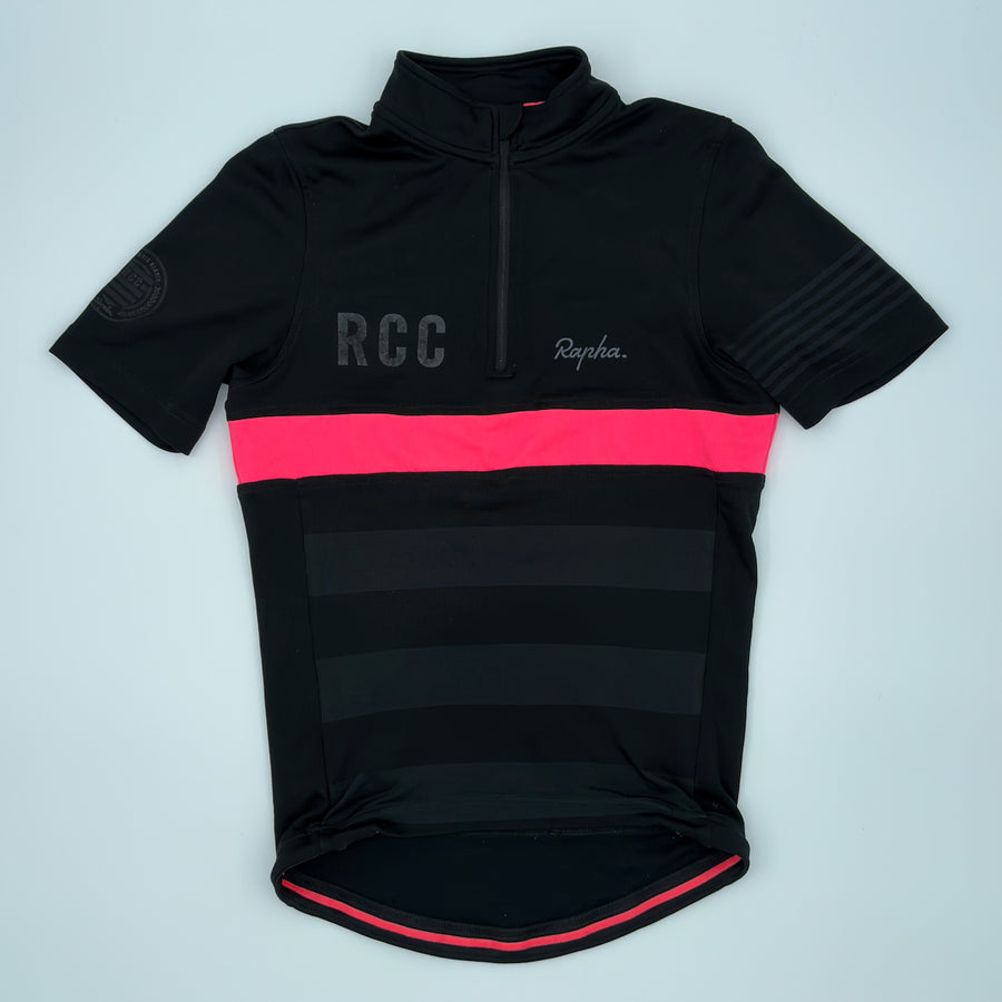 Rapha RCC Short Sleeve Men’s Jersey - XS - Black - Very Good Used Condition (alternate view)