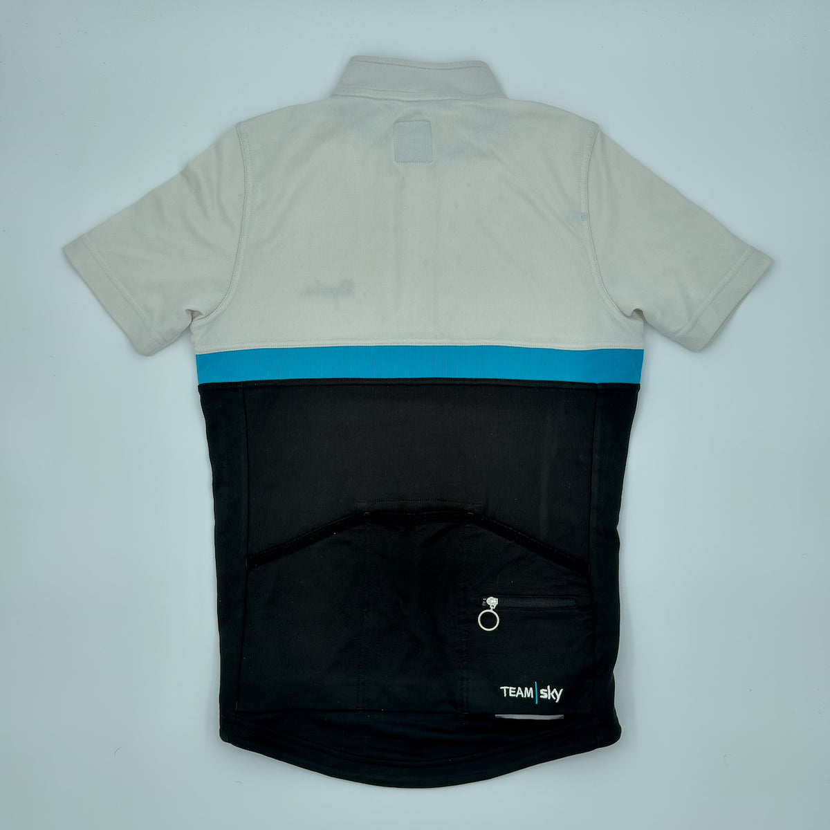 Rapha Team Sky Club Jersey - S - White / Black - Very Good Used Condition