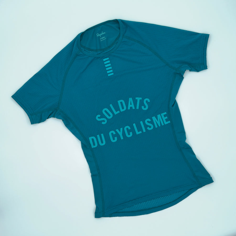 Rapha Women's Pro Team Base Layer - XS - Teal - Very Good Used Condition