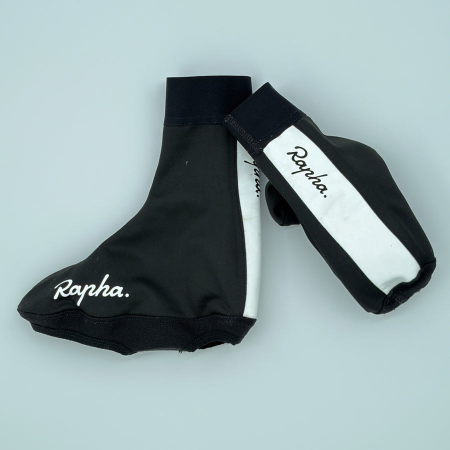 Rapha Pro Team Overshoes - XS - Black / White - Very Good Used Condition (alternate view)