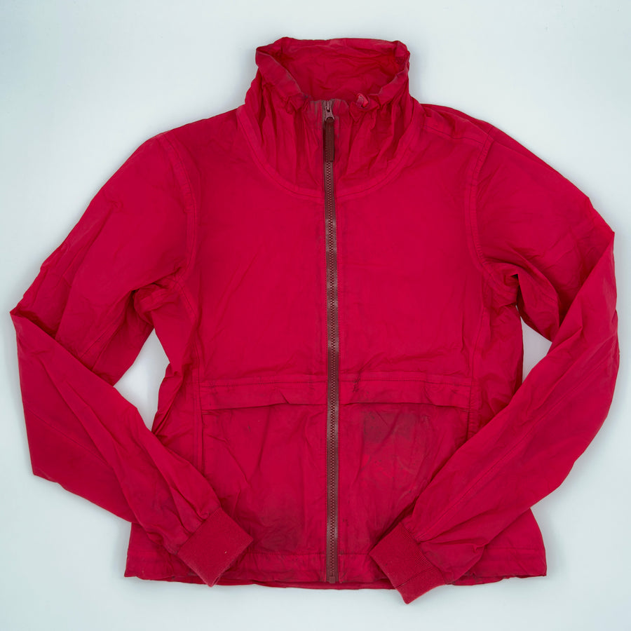 Rapha Women's Rain Bomber - XXS - Red - Excellent Used Condition (alternate view)