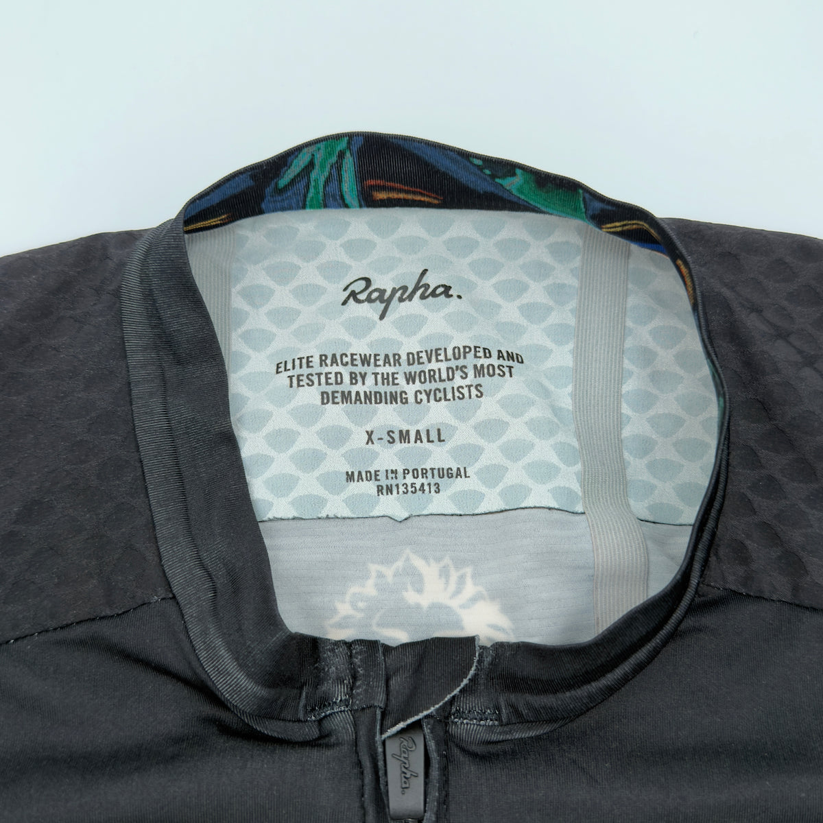 Rapha Men's Legion Pro Team Aero Jersey - XS - Black / Multicolour - Very Good Used Condition
