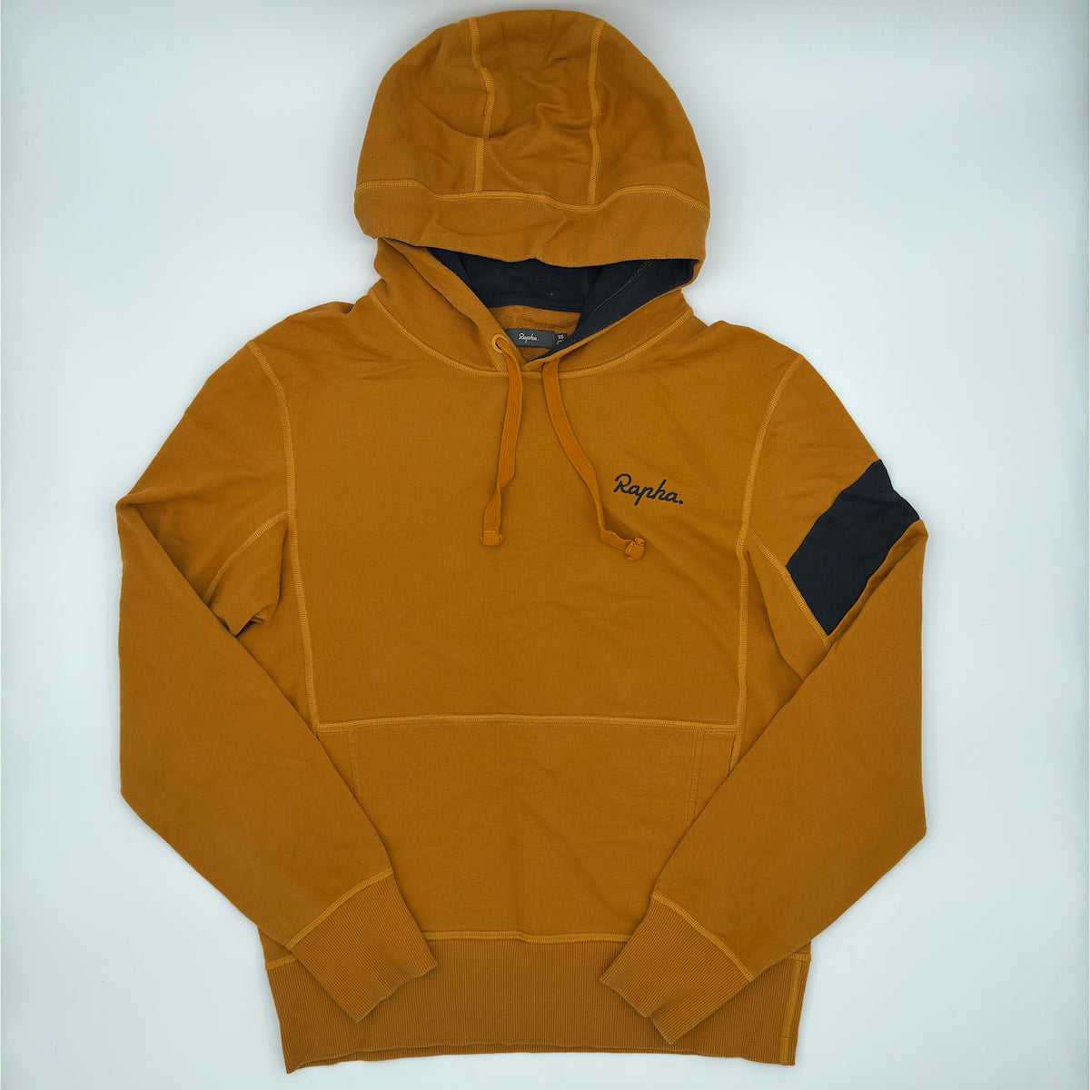Rapha Trail Hoodie - XS - Mustard - Excellent Used Condition