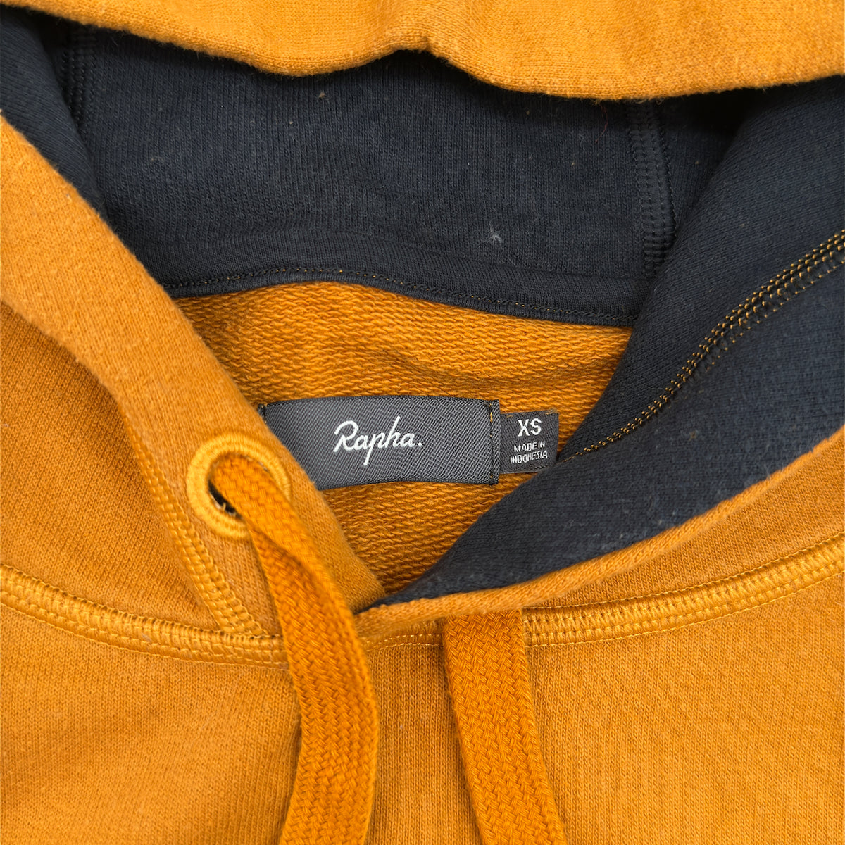 Rapha Trail Hoodie - XS - Mustard - Excellent Used Condition