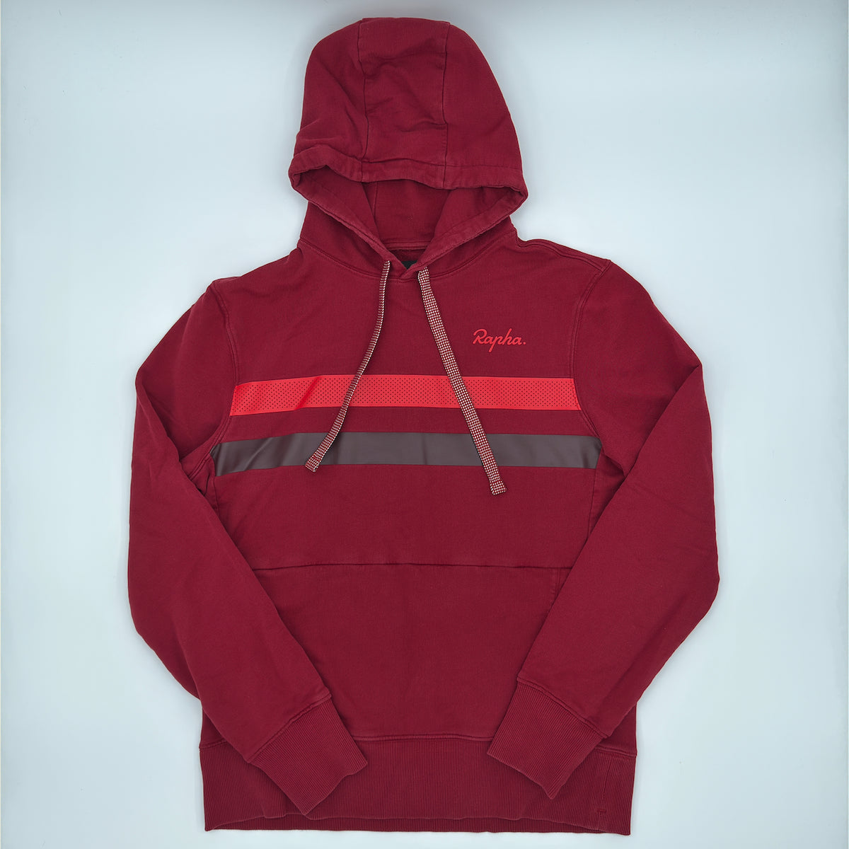 Rapha Brevet Hoodie - S - Red - Excellent Used Condition