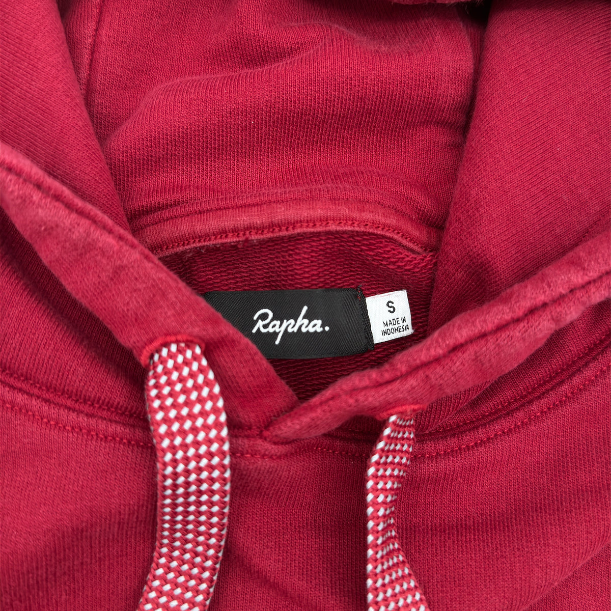 Rapha Brevet Hoodie - S - Red - Excellent Used Condition