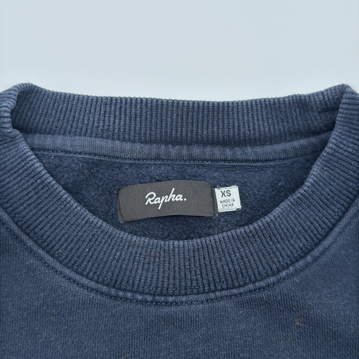 Rapha Women’s Logo Sweatshirt - XS - Navy - Good Used Condition