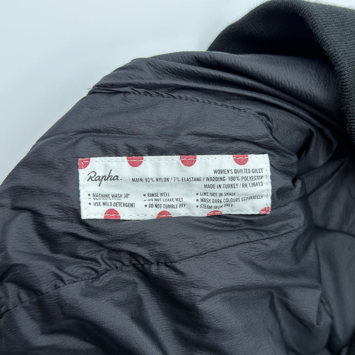 Rapha Women's Quilted Insulated Gilet - XS - Black - Excellent Used Condition