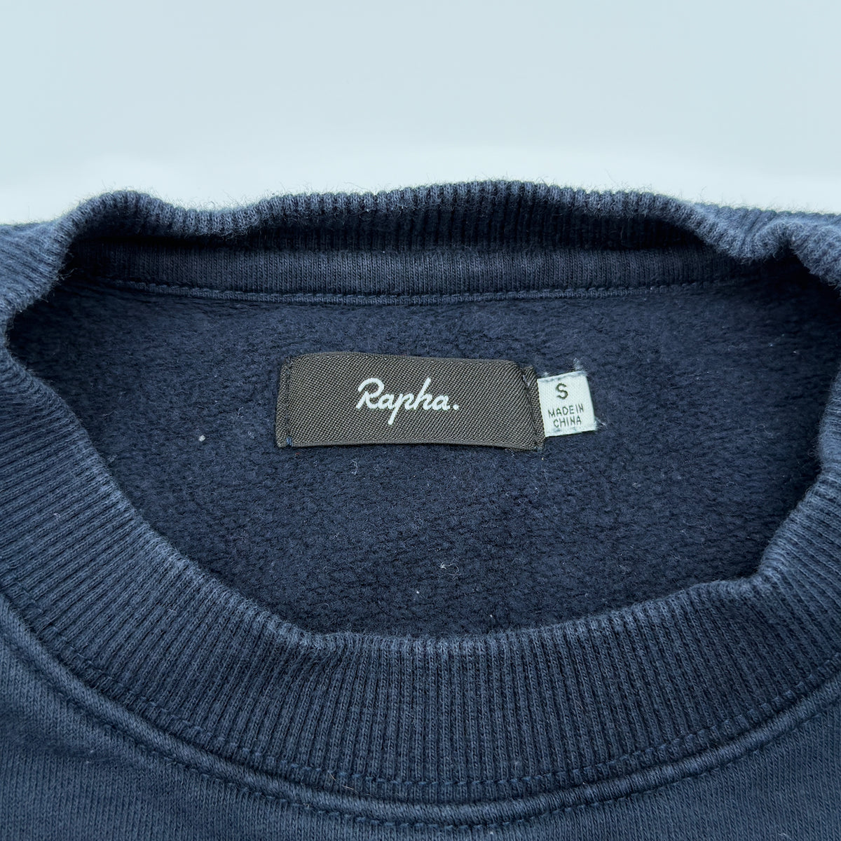 Rapha Women’s Logo Sweatshirt - S - Navy - Very Good Used Condition