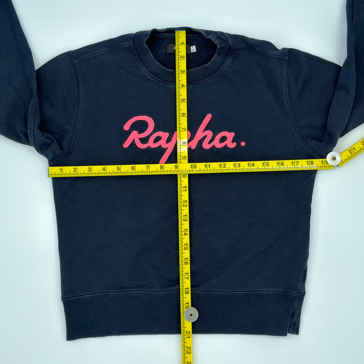 Rapha Women’s Logo Sweatshirt - S - Navy - Very Good Used Condition